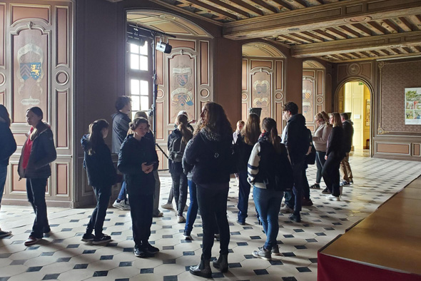 Visite captivante du château de la Roche-Guyon