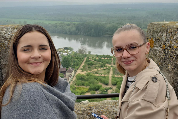Visite du château de la Roche-Guyon