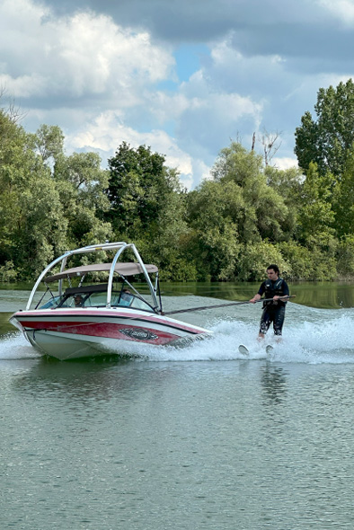 initiation ski nautique