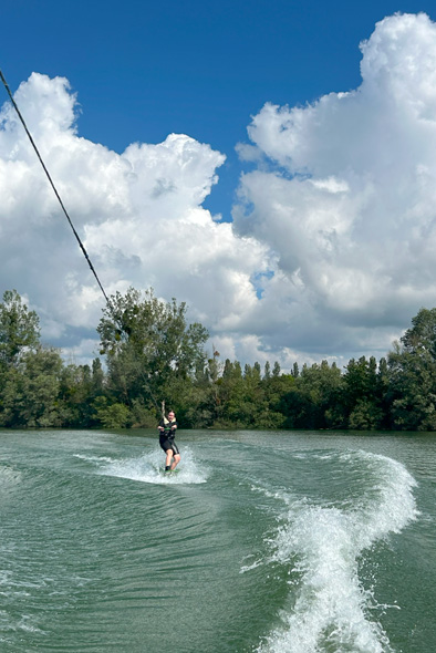 initiation ski nautique