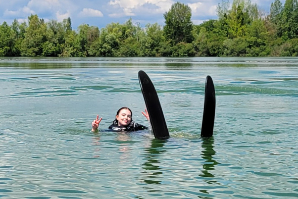 initiation ski nautique