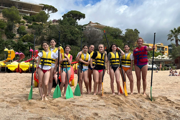 Prêtes pour affronter les vagues