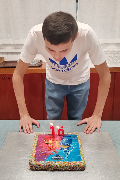 C'était l'anniversaire d'Ilan !