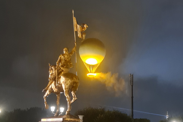 L'envol de la vasque