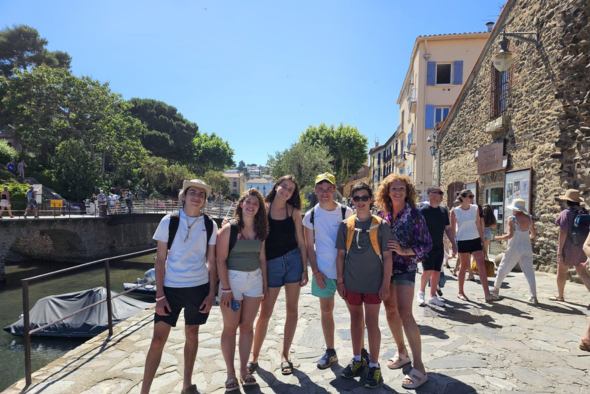 Les orphelins d'Orphéopolis visitent Collioure