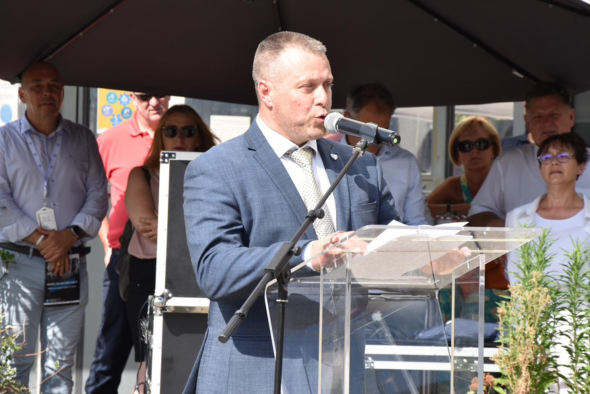 Orphéopolis – discours officiel d'Hervé Poyet pendant la commémoration des policiers morts en service à Bordeaux le 24 juin