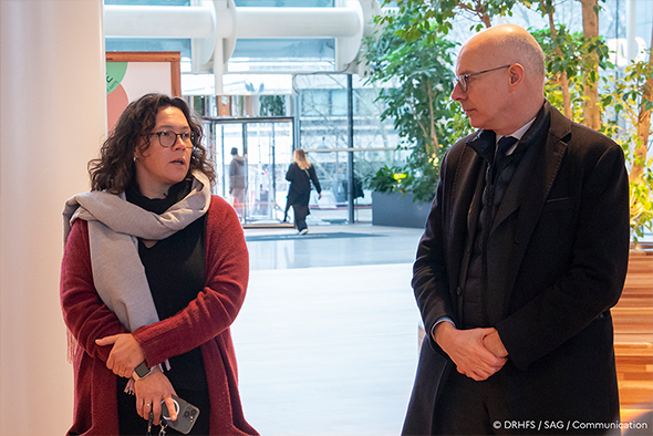 Cérémonie de remise des jouets pour Orphéopolis