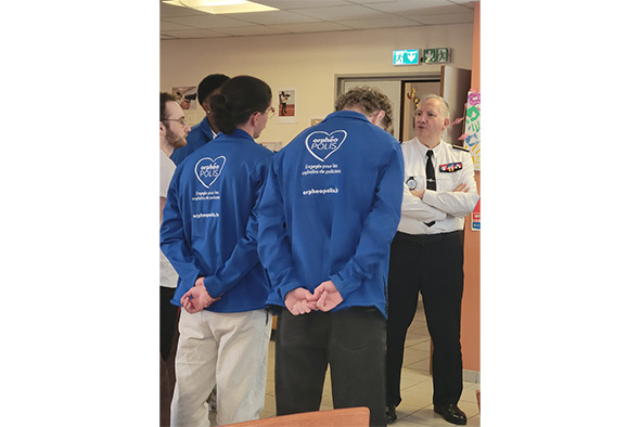 Visite de Philippe Tireloque au village Orphéopolis de Bourges