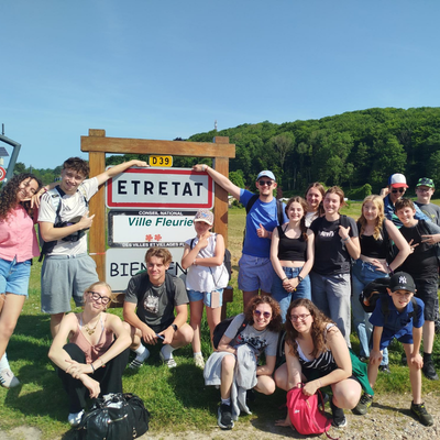 Photo de groupe de nos jeunes