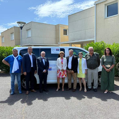 Membre GMF en présence de Hervé Poyet et de Jean-François Grimaud et de Christophe Bart