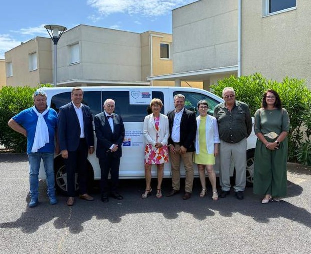 Membre GMF en présence de Hervé Poyet et de Jean-François Grimaud et de Christophe Bart