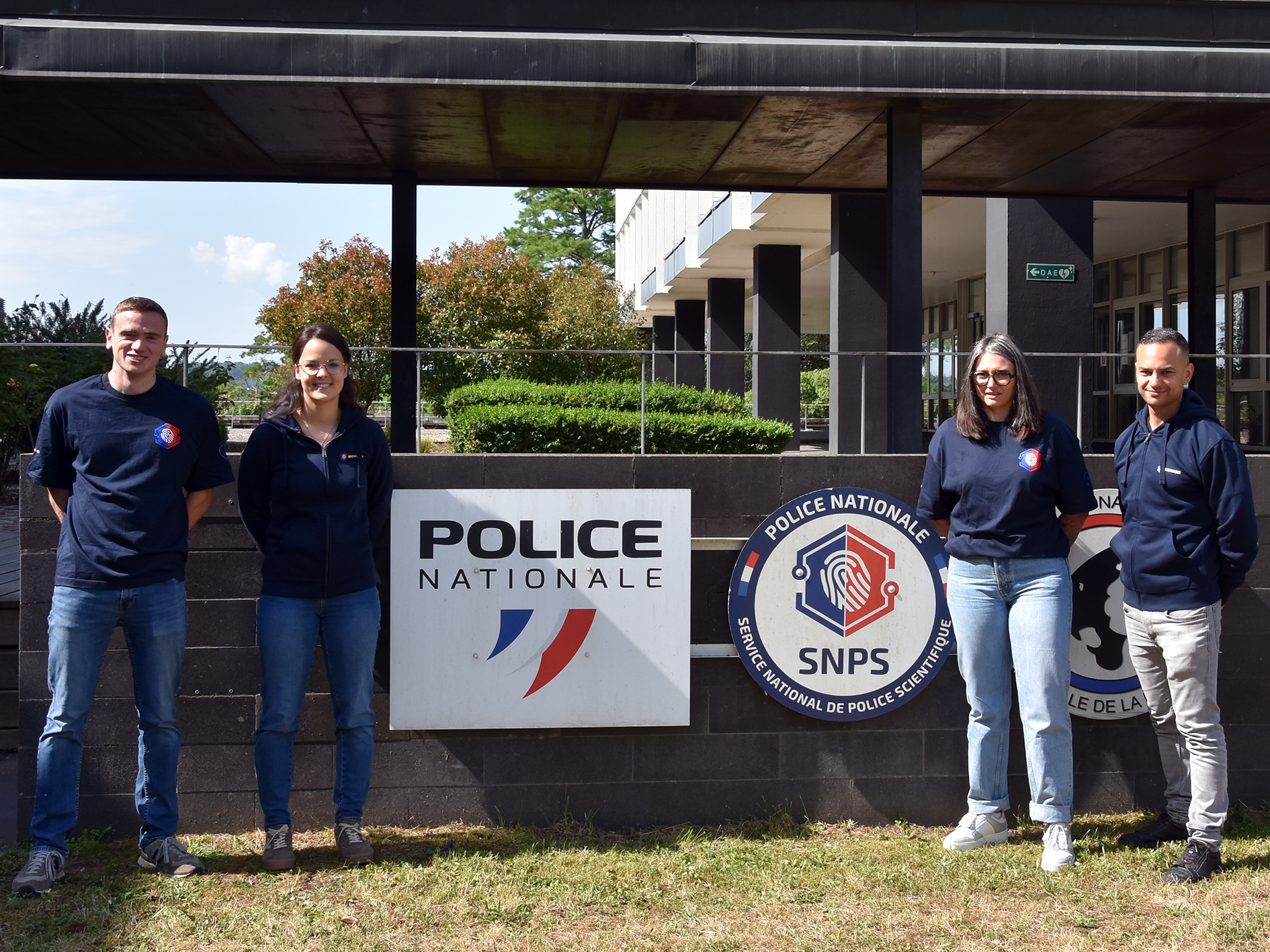 Cyrielle, Morgane, Lucas et Sofiane