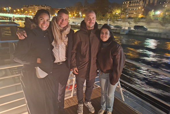 La soirée sur la Seine