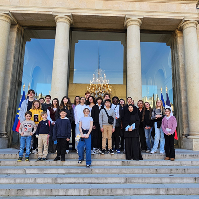 Photo de groupe de nos jeunes protégés