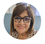 Photo d'Isabelle Arcari du service Donateurs